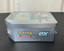 Pokemon Paldea Partners Meowscarada EX Tin TCG Sealed - Image 4