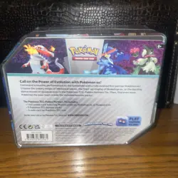 Pokemon Paldea Partners Tin Quaquaval TCG Sealed - Image 4