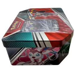 Pokemon TCG Umbreon V Strikers Factory Sealed Tin 5 Packs - Image 4