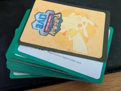 64x Mega Evolution Pokemon TCG Live Codes - Image 1