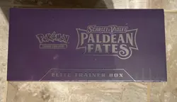 Pokemon TCG: Scarlet & Violet Paldean Fates ETB Sealed (Read Description) - Image 5