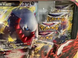 Pokemon TCG Darkrai Vstar Premium Collection Box 2022 Factory Sealed - Image 4