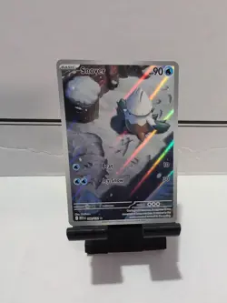 Pokemon TCG Mega Evolutions Illustration Rare Snover 140/132 Pack Fresh Mint - Image 1