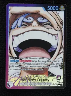 2024 One Piece Card Game: Emperors in the New World OP09 Monkey D Luffy - Image 1