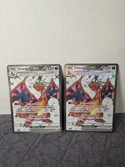 Charizard EX Tera Holo Promo Card 056/Sv-p Pokemon Scarlet & Violet TCG Lot Of 2 - Image 1