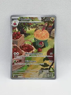 Pokemon TCG Appletun 211/191 Surging Sparks Full Art Holo Card Illustration Rare - Image 1