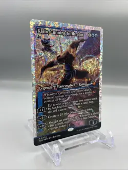 Kaito, Cunning Infiltrator (showcase) Fractured Foil, Foundations MTG Card Magic - Image 3
