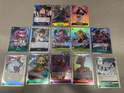 ONE PIECE TCG Card Lot Fresh New NM Foil Promo Luffy Nico Robin Carrot Zoro - Image 1
