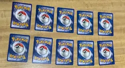 WOTC Vintage Pokemon Card Lot (10) - Played - 1999-2002 MP LP See pictures - Image 2