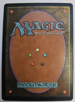 MTG Magic The Gathering Card Tidal Warrior Summon Merfolk Blue Stronghold 1998 - Image 2