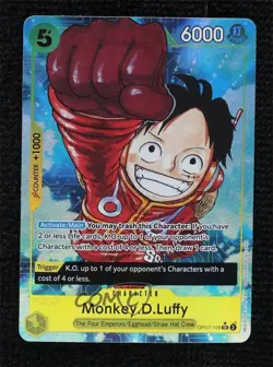 2024 One Piece Card Game: 500 Years in The Future OP07 Monkey D Luffy #OP07-109 - Image 1