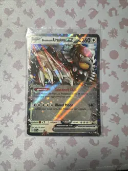 Bloodmoon Ursaluna ex SVP 177 Promo NM Pokemon Card - Image 1