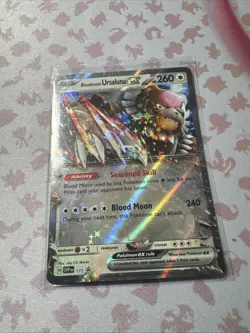 Bloodmoon Ursaluna ex SVP 177 Promo NM Pokemon Card - Image 3