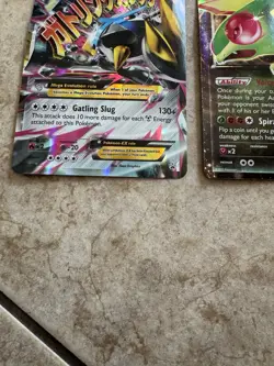 Pokemon Mega Metagross EX XY35 Jumbo XY Promo Card + Flagon EX - Image 4
