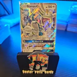 Drampa GX 115/145 Holo Ultra Rare Guardians Rising Pokemon TCG Card - LP - Image 1