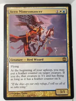 Aven Mimeomancer - Alara Reborn - Magic the Gathering MTG Nice! - Image 1