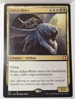 Ashen Rider - Commander: Adventures Forgotten - Magic the Gathering MTG Nice! - Image 1