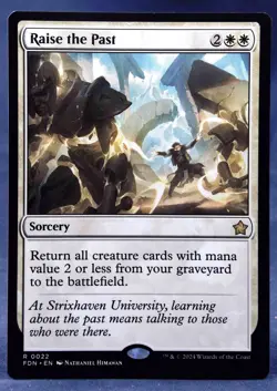 Raise the Past - MTG - Foundations FDN - NM - Image 1