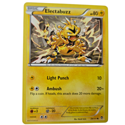 Pokemon Electabuzz Furious Fists FFI 29/111 Common Lightning Basic - Image 1