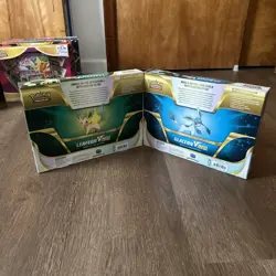 Pokemon TCG: Pokemon Center Glaceon And Leafeon V Star Special Collection Boxes - Image 2