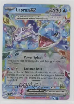 Lapras ex Pokemon SV07: Stellar Crown #032 - Image 1