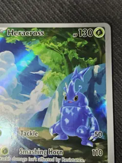 Heracross 194/193 Sv02: Paldea Evolved Illustration Rare Holo Pokemon TCG Lp - Image 3