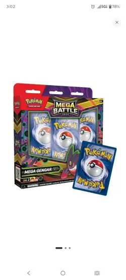 Pokemon Battle Deck Mega Gengar EX ENGLISH - PRESALE CONFIRMED - Image 1