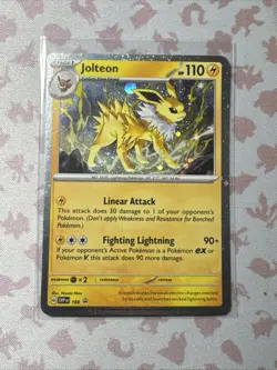 Jolteon SVP 169 Cosmos Holo Black Star Promo Prismatic Evolutions NM Pokemon - Image 1