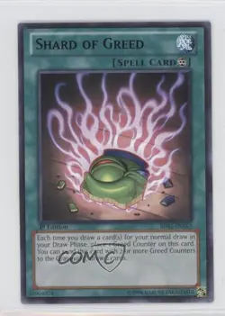 Shard of Greed 1st Ed. YuGiOh Battle Pack 2: War the Giants #BP02-EN165 - Image 1