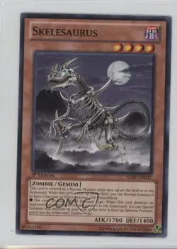 Skelesaurus 1st Ed. YuGiOh Shadow Specters #SHSP-EN037 - Image 1