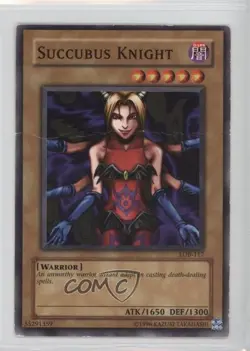 Succubus Knight YuGiOh Legend of Blue Eyes White Dragon #LOB-117 2002 READ - Image 1