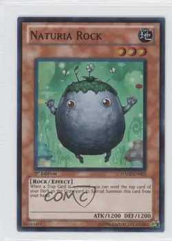 Naturia Rock 1st Ed. YuGiOh Hidden Arsenal 2 #HA02-EN002 2010 - Image 1