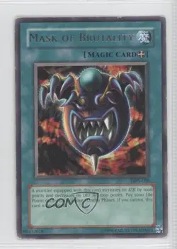 Mask of Brutality Unlimited YuGiOh Labyrinth Nightmare #LON-020 2003 READ - Image 1