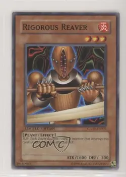 Rigorous Reaver YuGiOh Gold Series 2 Limited Edition Box Collection #GLD2-EN005 - Image 1