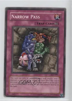Narrow Pass YuGiOh Pharaonic Guardian #PGD-097 2003 READ - Image 1