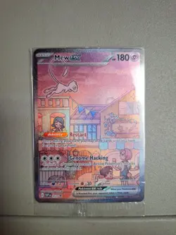 SEALED Mew ex 053 Sv: Scarlet & Violet Promo Cards Holo SEALED - Image 1