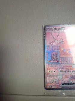 SEALED Mew ex 053 Sv: Scarlet & Violet Promo Cards Holo SEALED - Image 2