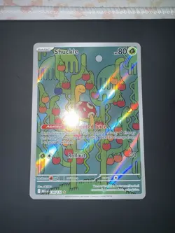 Mega Evolution MEG Shuckle #136 Secret Rare illustration Rare Pokemon Card NM - Image 1