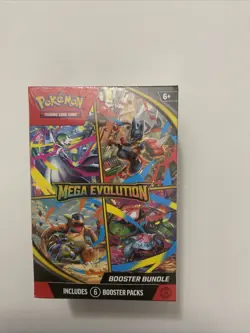 Pokemon TCG Mega Evolution Booster Bundle Box Trading Card NEW SEALED! In Hand - Image 2