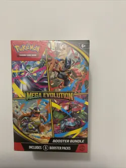 Pokemon TCG Mega Evolution Booster Bundle Box Trading Card NEW SEALED! In Hand - Image 3