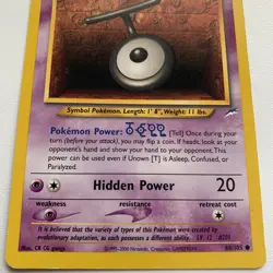 Unown T 88/105 Neo Destiny Unlimited Common WOTC 2000 Pokemon Card VLP - Image 3