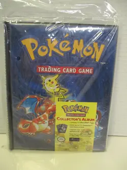 1999 POKEMON Trading Card Game Collector's Album - NEW Old Stock/Sealed - Image 1
