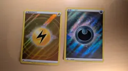 LOT OF 2- Pokemon "Crown Zenith: (Horizontal Holo Basic Energy Cards) - Image 1