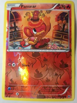 Pansear 15/99 BW Next Destinies Reverse Pokemon Holo Foil Nice! - Image 1