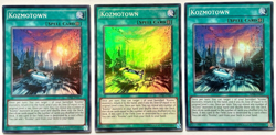3 x AP08-EN011 Kozmotown - Super Rare Unlimited Lightly Played YuGiOh Cards - Image 1