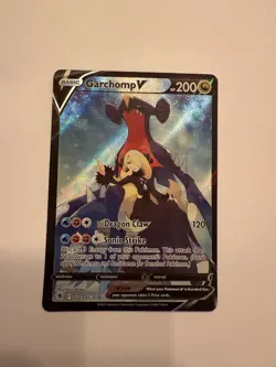 Garchomp V - TG23/TG30 - Pokemon Astral Radiance Sword & Shield Rare Card NM - Image 1