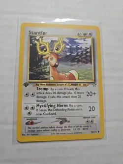 Stantler 76/111 -Neo Genesis -1st Edition- Common Pokemon Card. - Image 1