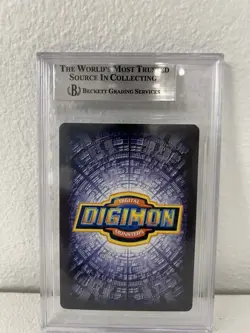 Digimon Digi Battle GALLANTMON ST-138 Holo Foil Trading Card BGS 7.5 - Image 2