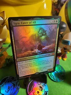 Magic the Gathering Ygra, Eater Of All Bloomburrow Foil #241 NM/M MTG Holo Card - Image 2