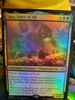 Magic the Gathering Ygra, Eater Of All Bloomburrow Foil #241 NM/M MTG Holo Card - Image 4